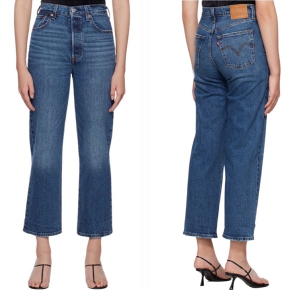 Levis ribcage straight ankle jeans - Picture 1 of 6